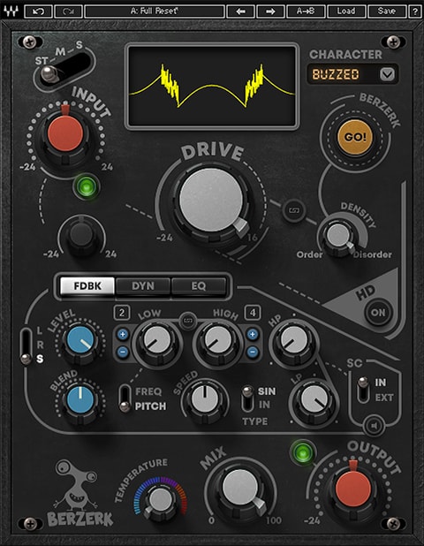 Waves Berzerk Distortion (Latest Version 14)